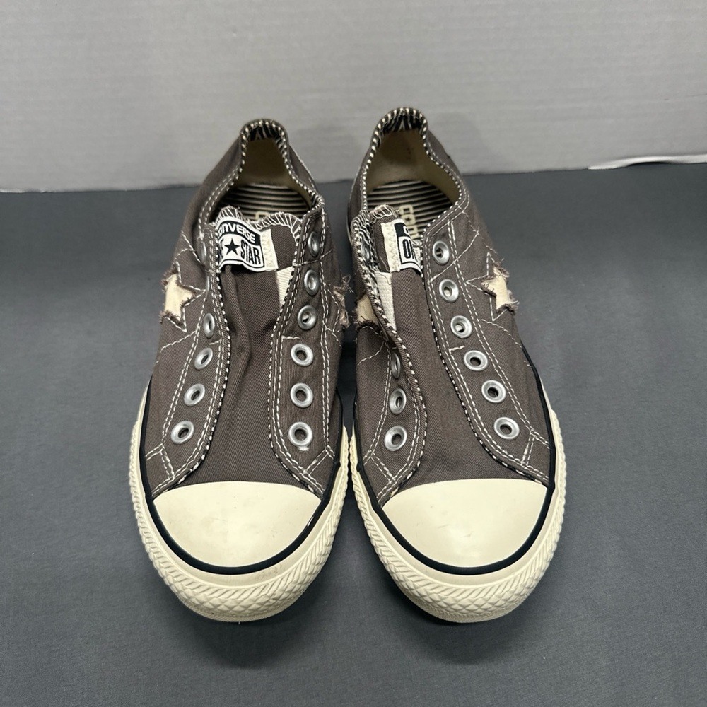 Converse Grey Slip-On Sneakers